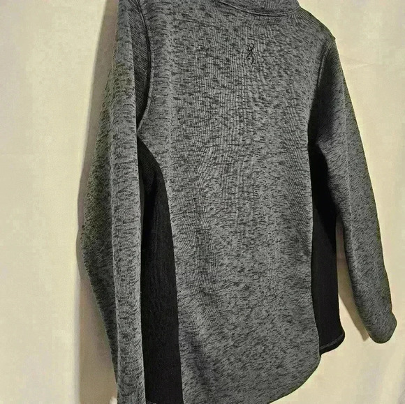 Browning Womens Gray & Black 100% Polyester Jacket Large - Picture 2 of 11